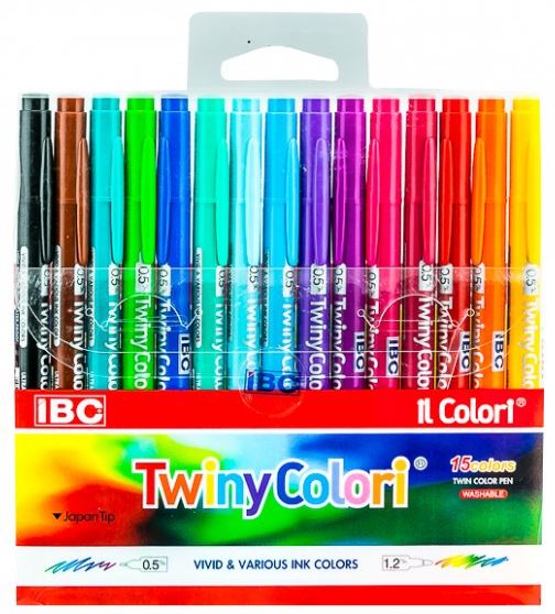 IBC 15 PCS TWINY COLORI PEN – TheFullValue, General Store