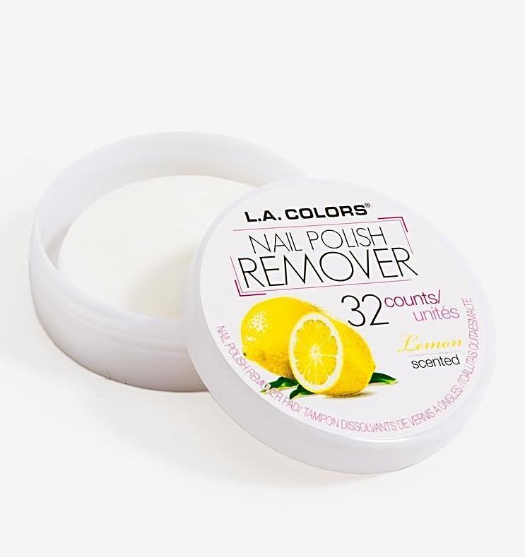 L.A. COLORS NAIL POLISH REMOVER LEMON SCENTED