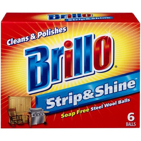 Brillo Basics Steel Wool Scrub Pads, 8-ct. Box