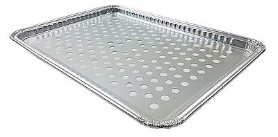 Disposable Aluminum Foil Grill Topper Pan Pack of 20 - #7200