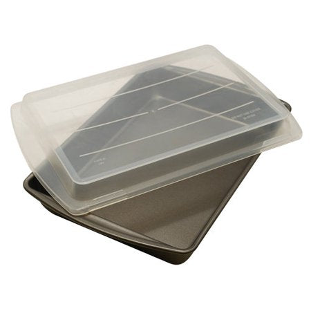 Mainstays Non-Stick 13 x 9 x 2 Covered Cake Pan