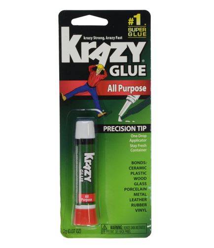 KRAZY GLUE TUBE 2g/.07oz