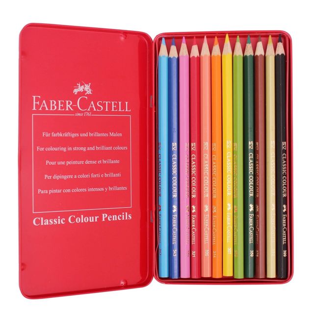 Colores Grip Faber Castell X 12 Und